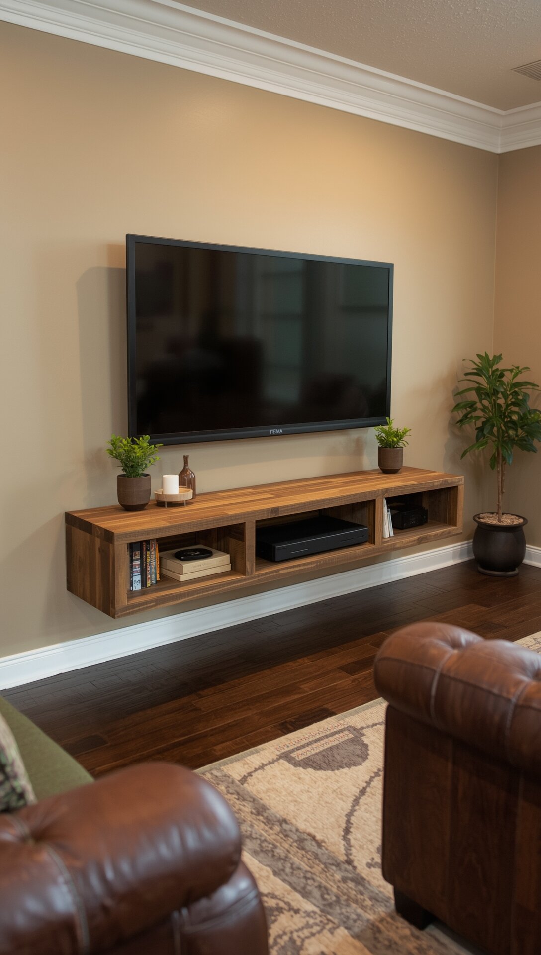My Floating TV Solution Is Going Viral For Making Rooms Look Instantly ...