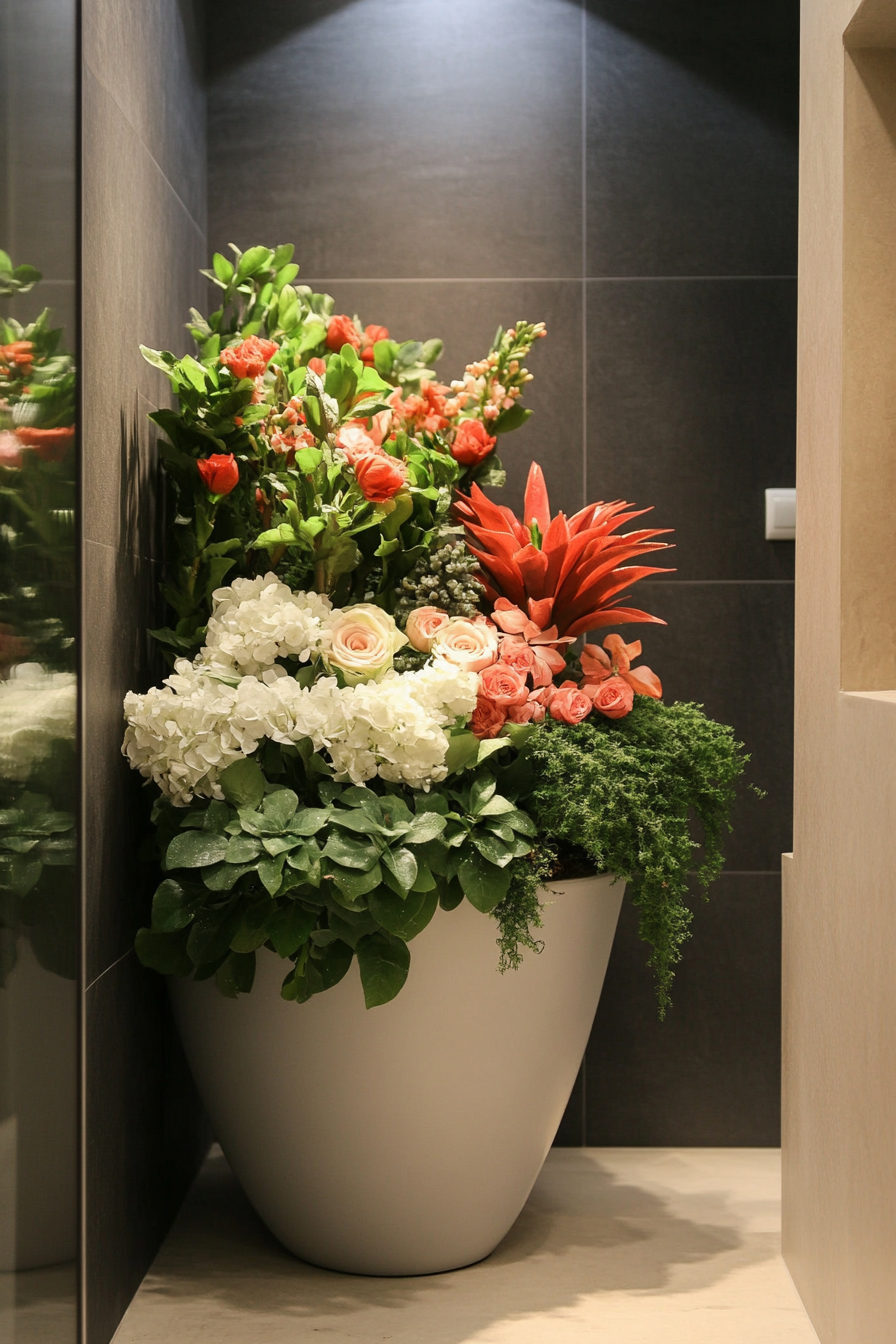 bathroom christmas decor