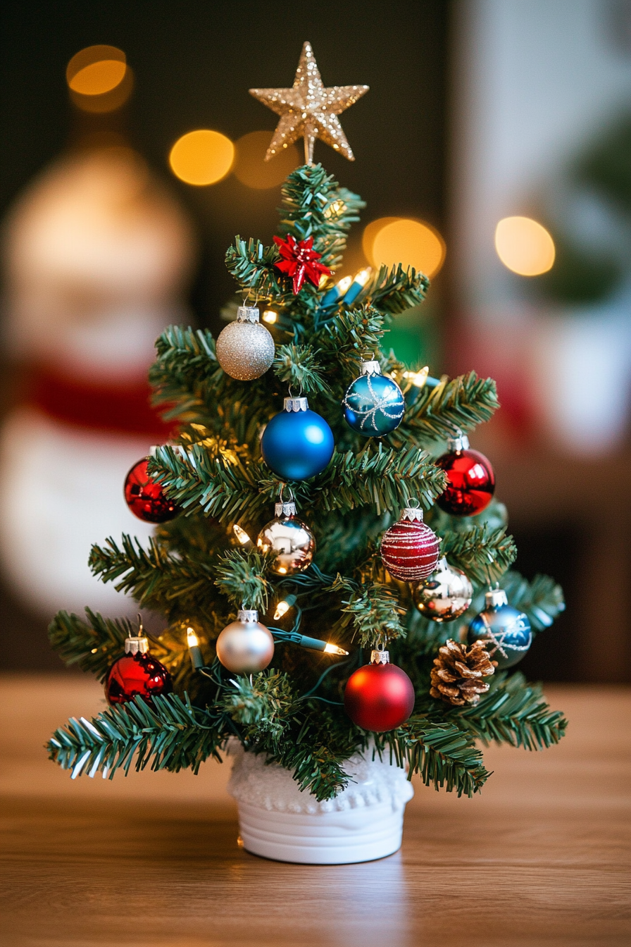 dining room christmas decor