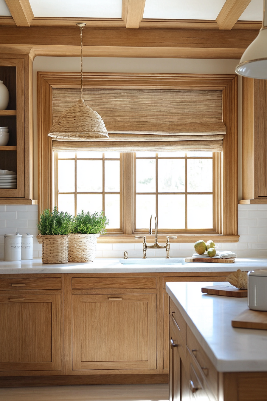 honey-oak-cabinets