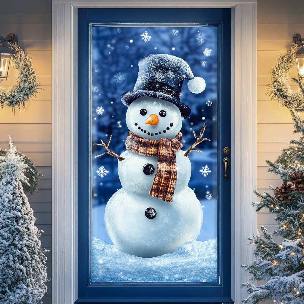snowman-door-decoration