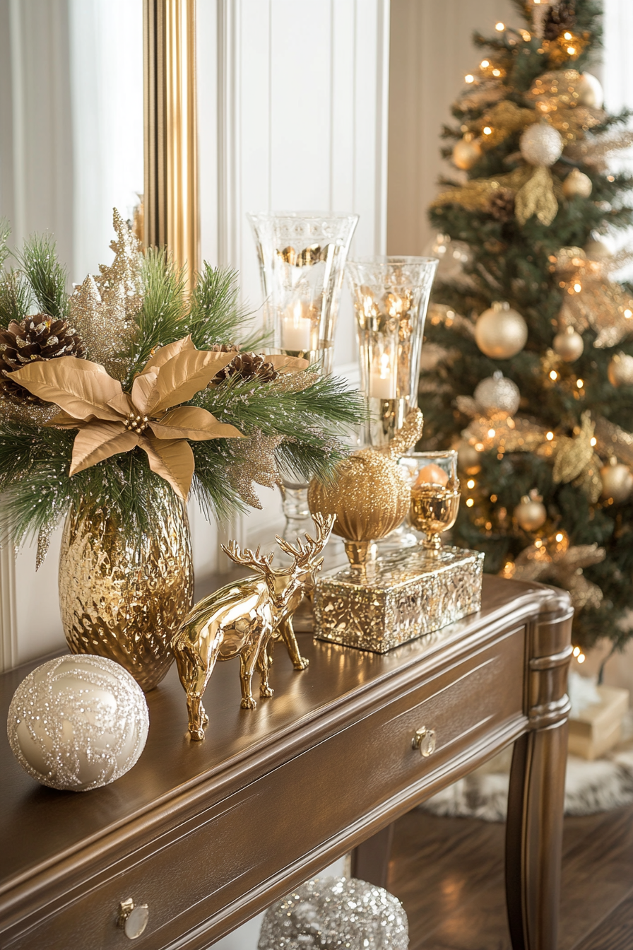 dining room christmas decor