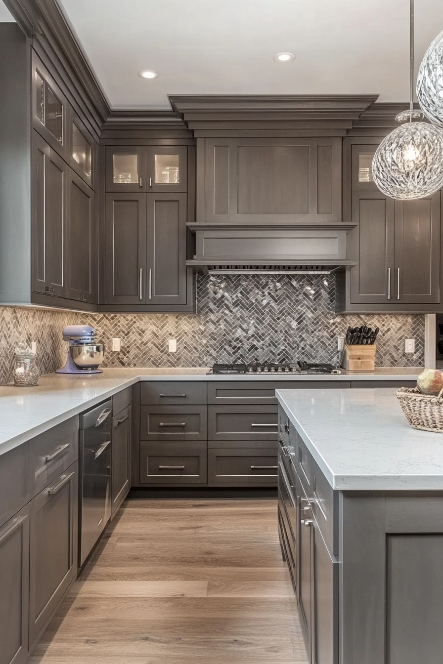 gray-kitchen-cabinets