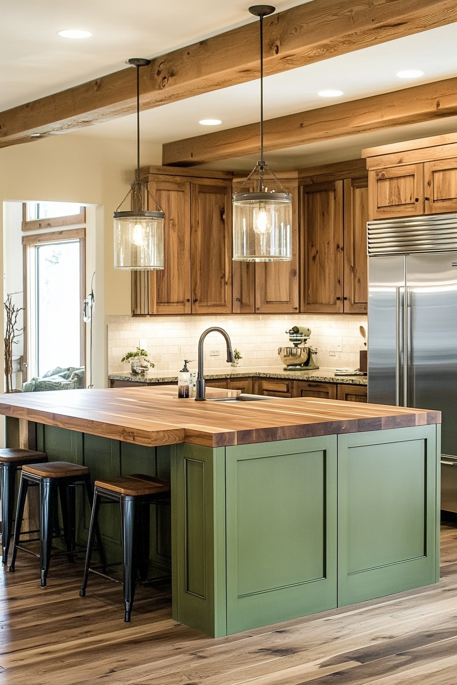 hickory kitchen cabinets