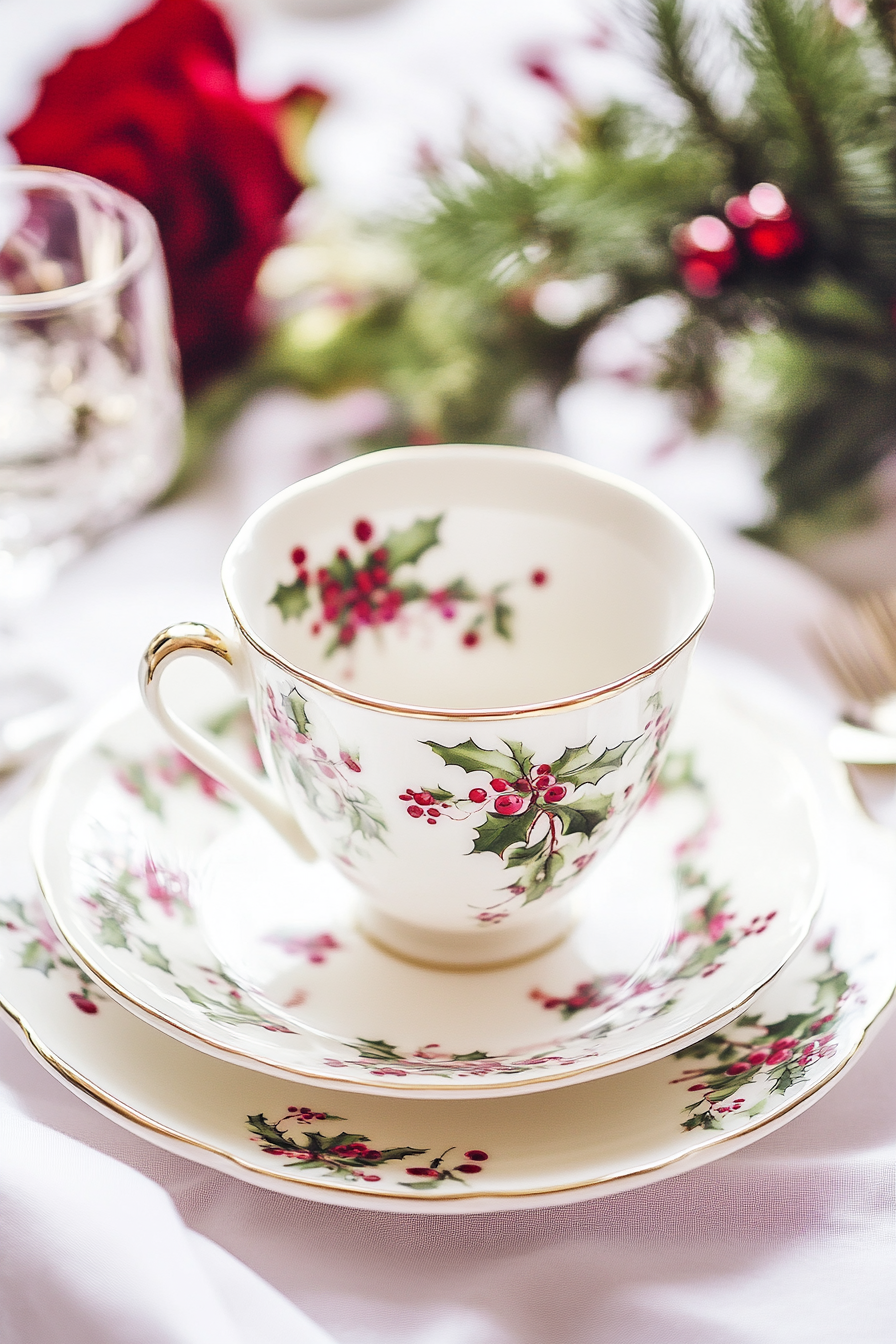 dining room christmas decor