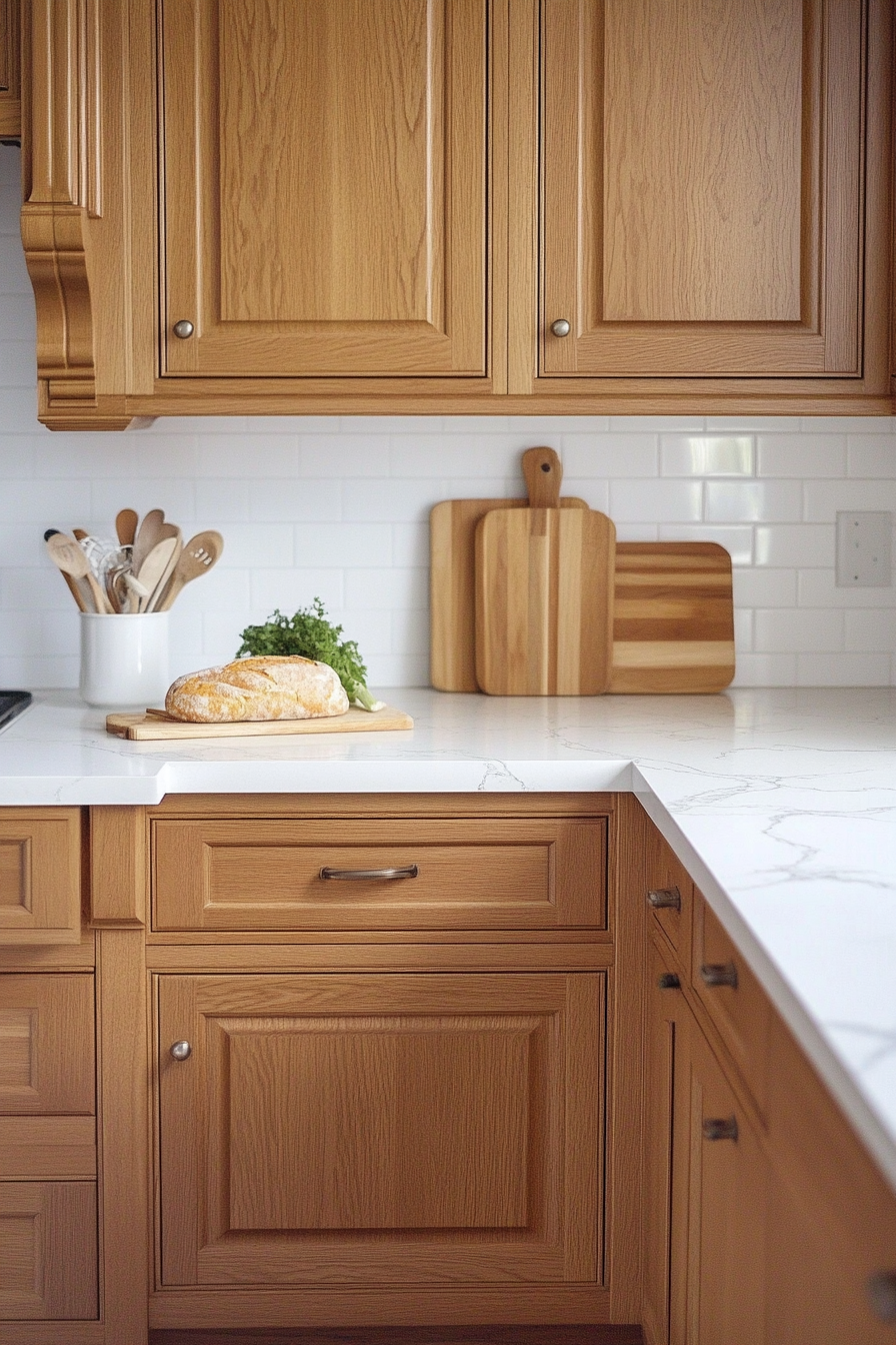 honey-oak-cabinets