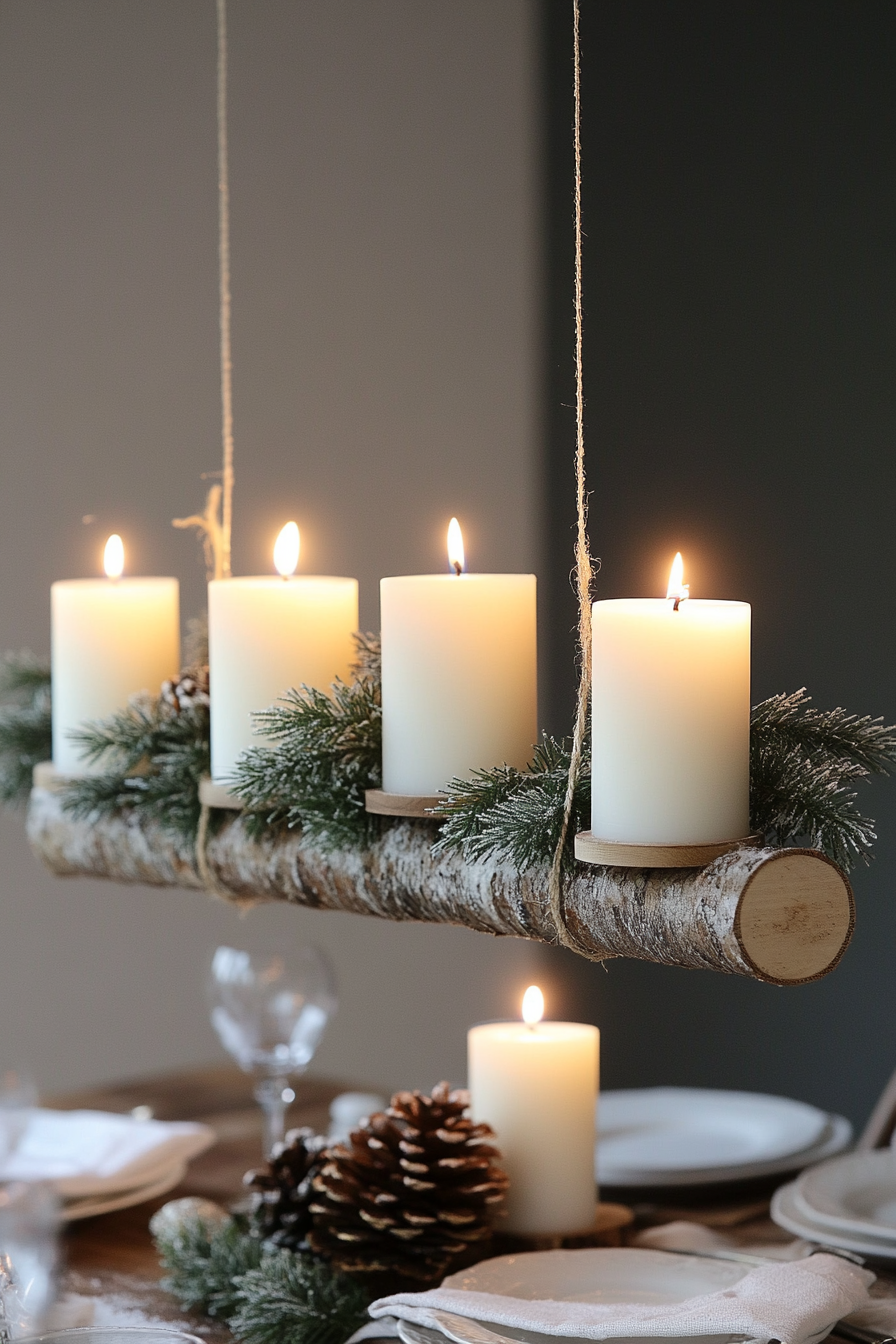 dining room christmas decor