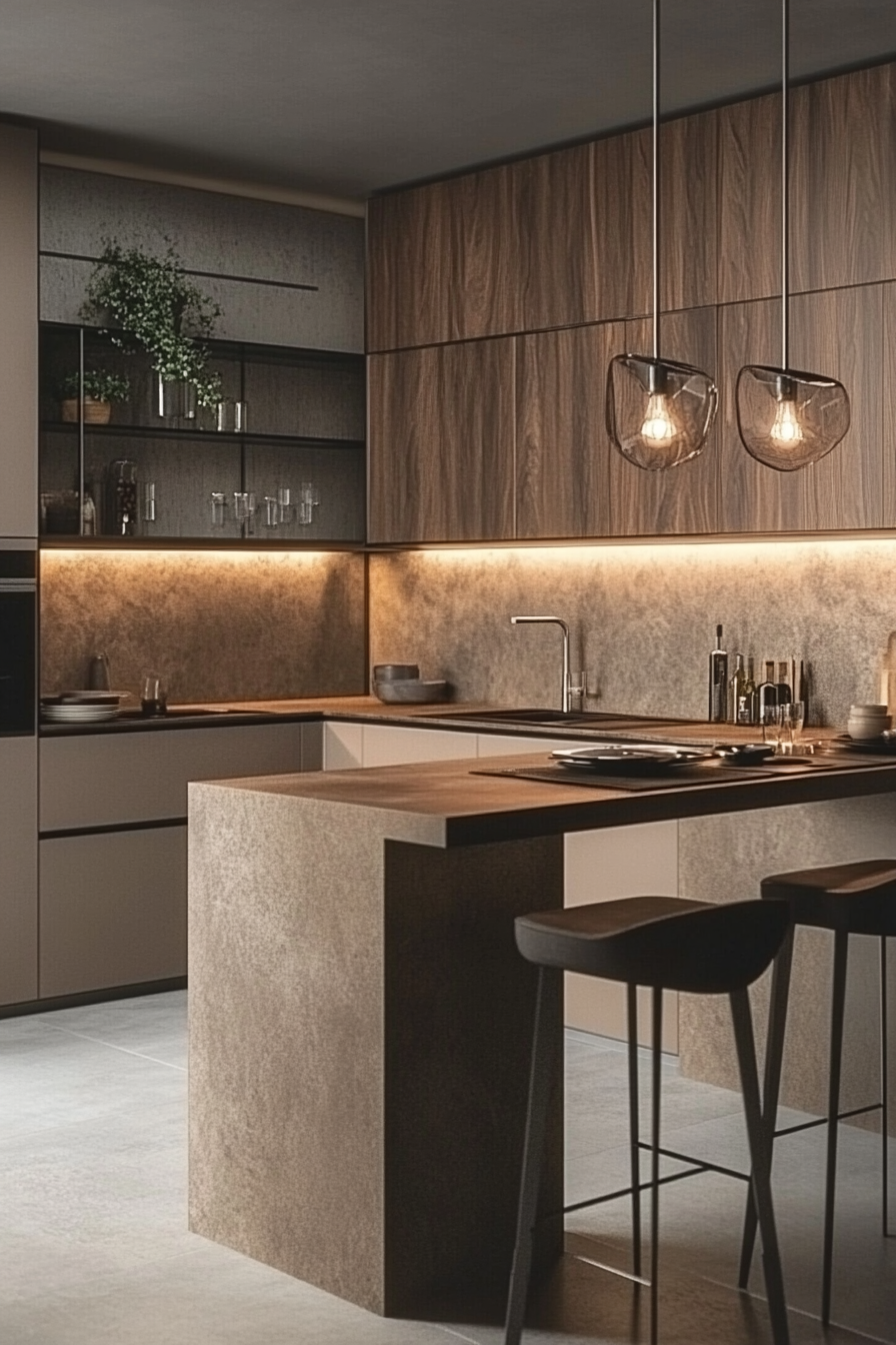 light-brown-cabinets-kitchen