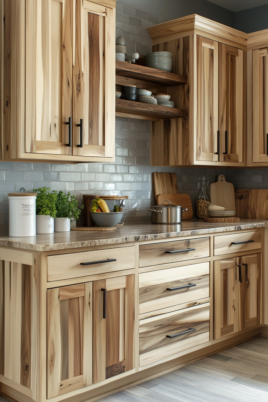 hickory kitchen cabinets