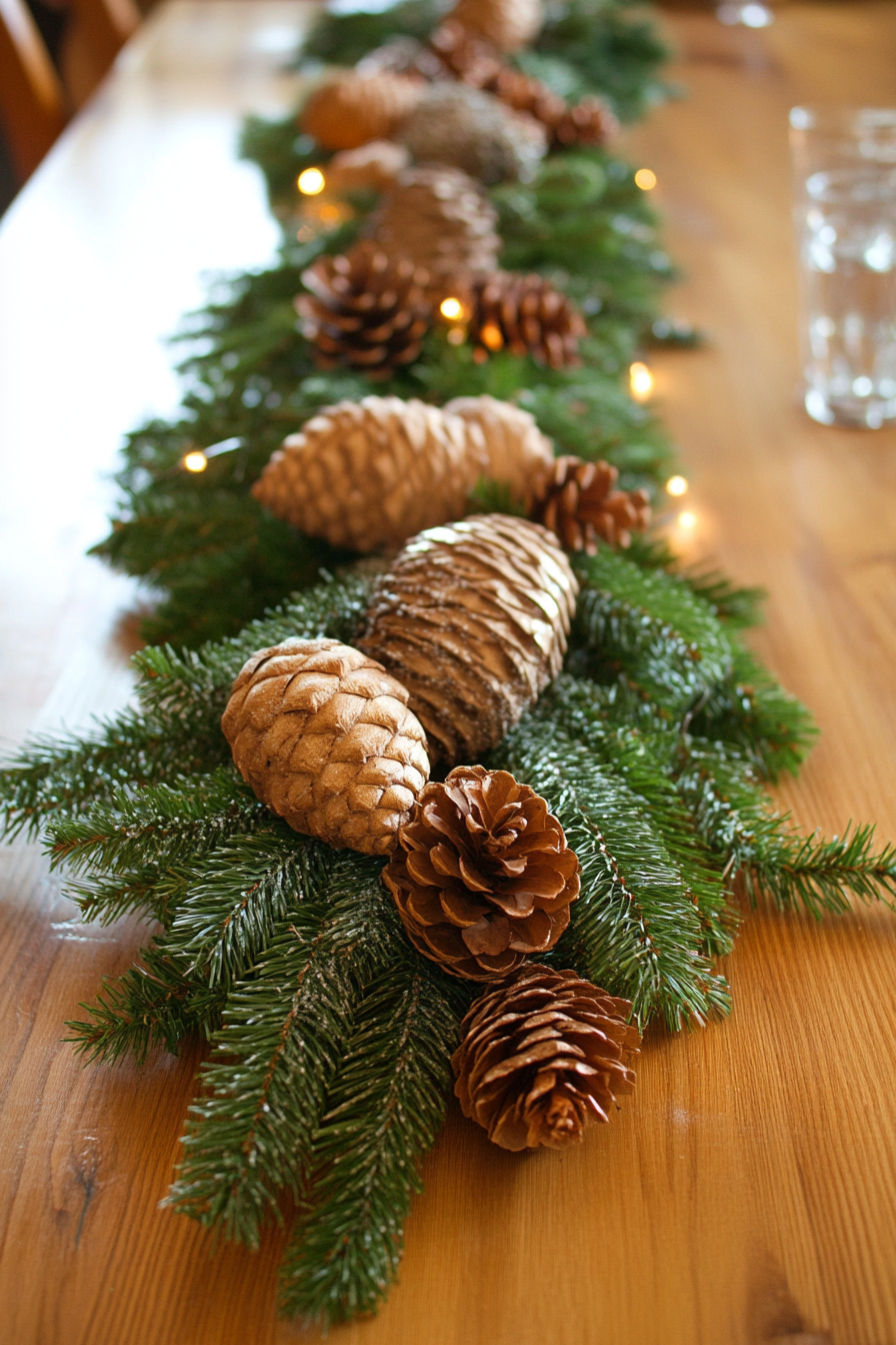 dining room christmas decor