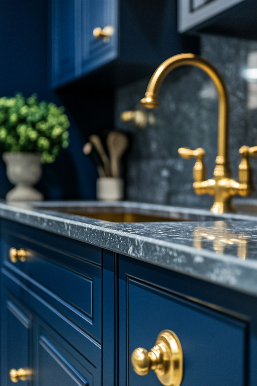 navy-blue-kitchen-cabinets