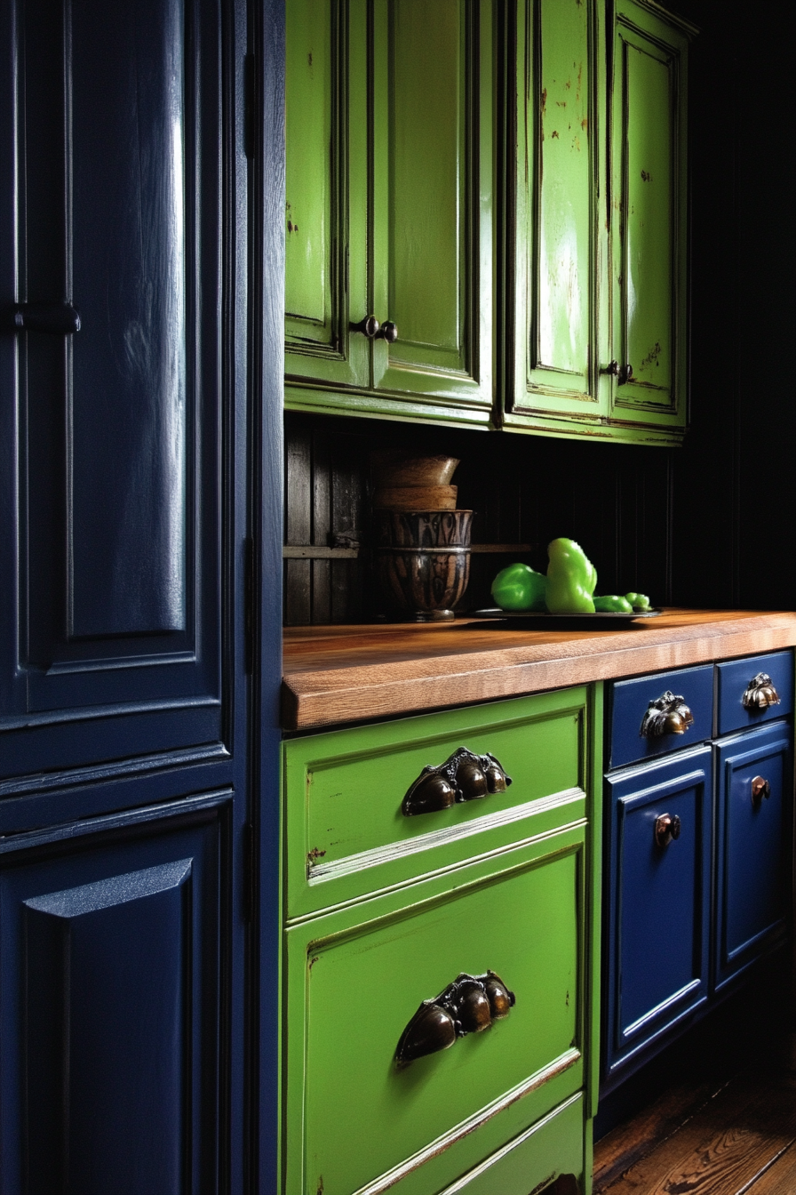 navy-blue-kitchen-cabinets