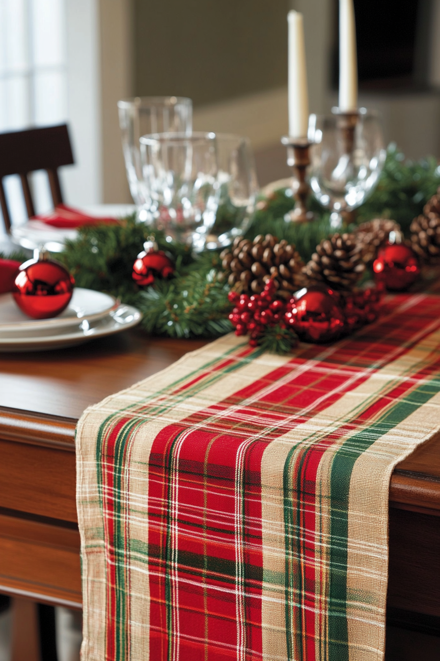 dining room christmas decor