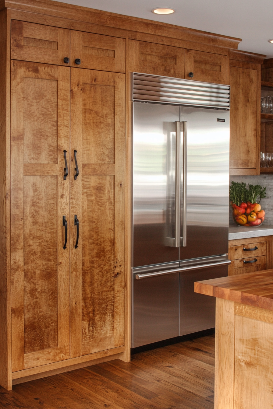 honey-oak-cabinets