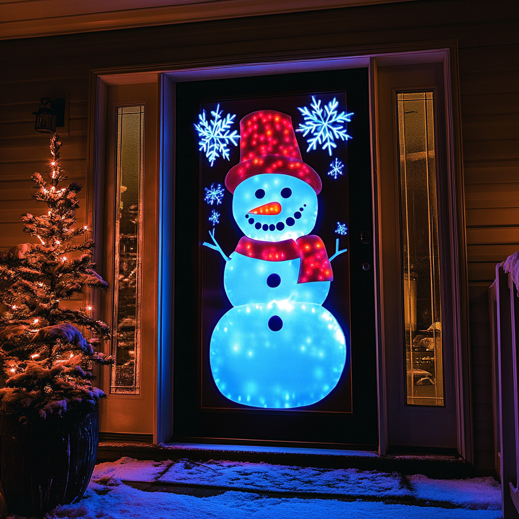 snowman-door-decoration