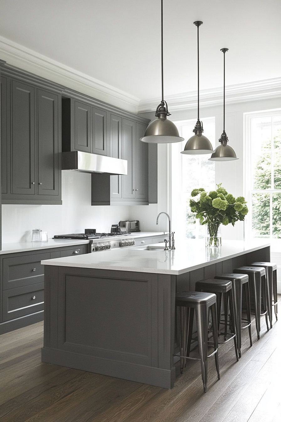 gray-kitchen-cabinets