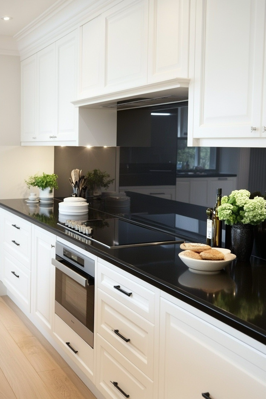 white-cabinets-black-countertops