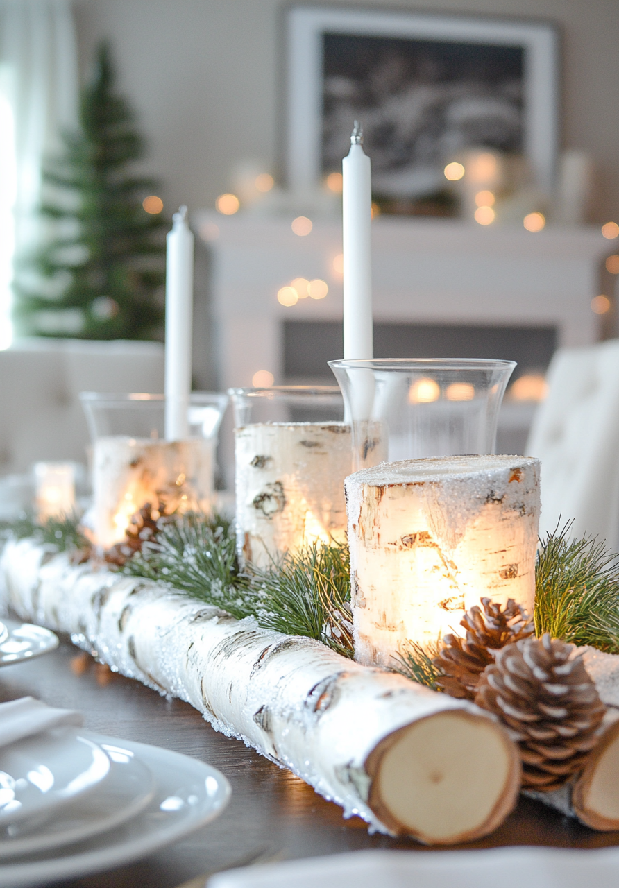 dining room christmas decor
