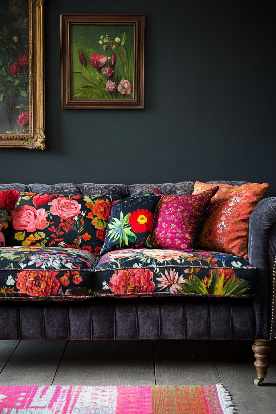 dark gray sofa living room ideas