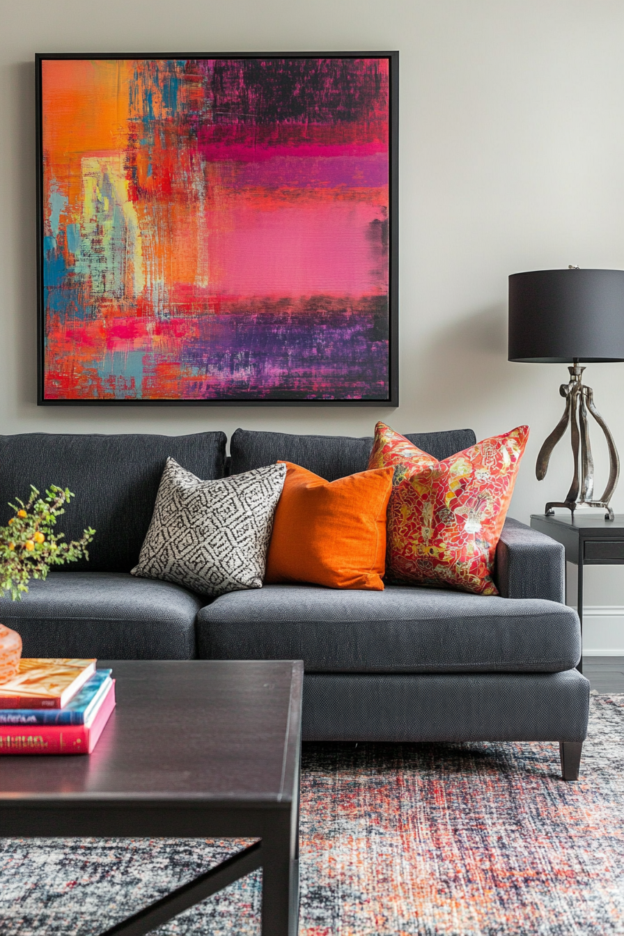 dark gray sofa living room ideas