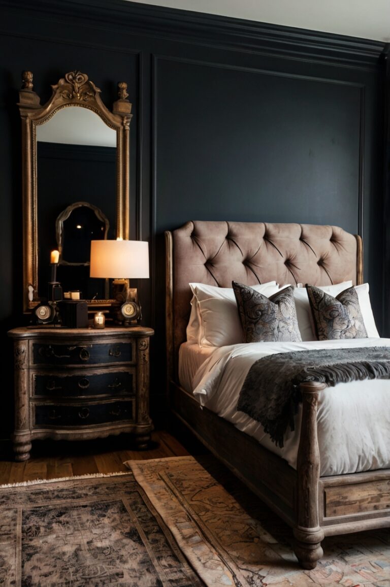 10+ Dark Feminine Bedroom Ideas So Cozy, You’ll Never Want To Leave!