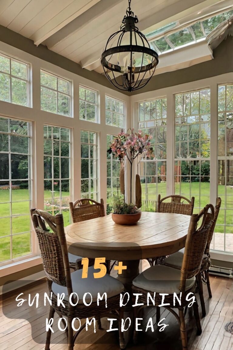 15+ Sunroom Dining Room Designs For Every Style — DreamyHomeStyle