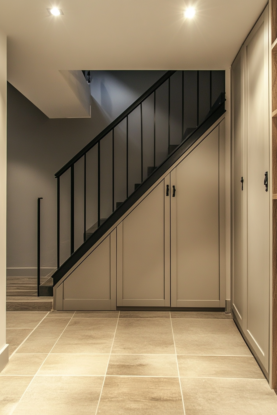 under the stairs closet ideas
