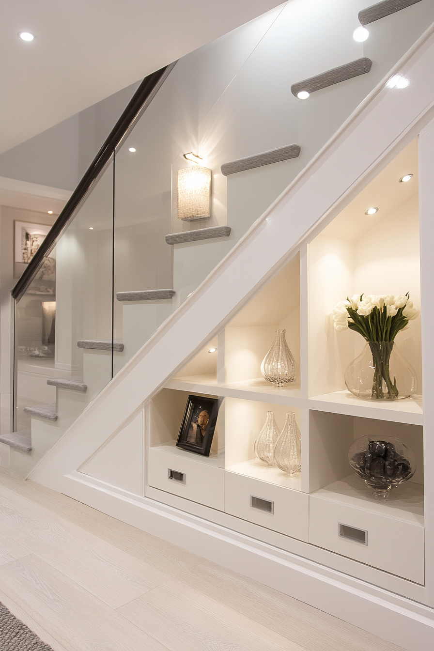 under the stairs closet ideas