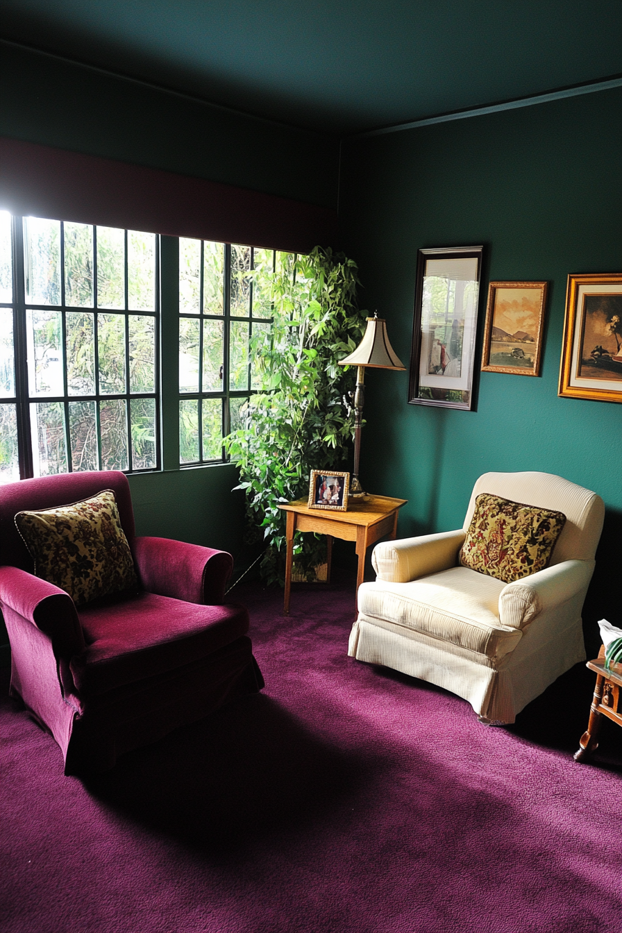 Stop Guessing — Try These Paint Colors With Burgundy Carpet ...