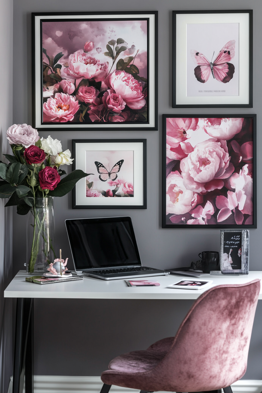 girly-cubicle-decor