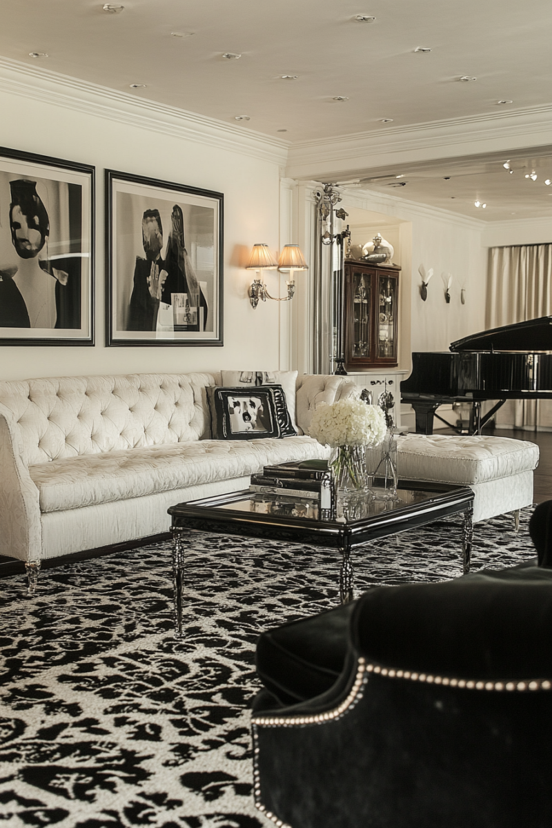 Everyone Is Obsessed With This Moody Vintage Living Room Look ...