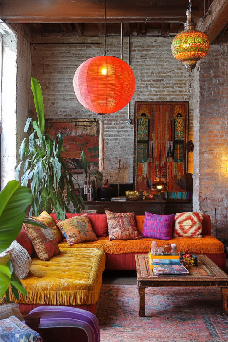 Why Settle For Ordinary? These MidMod Boho Living Room Ideas Will Blow ...