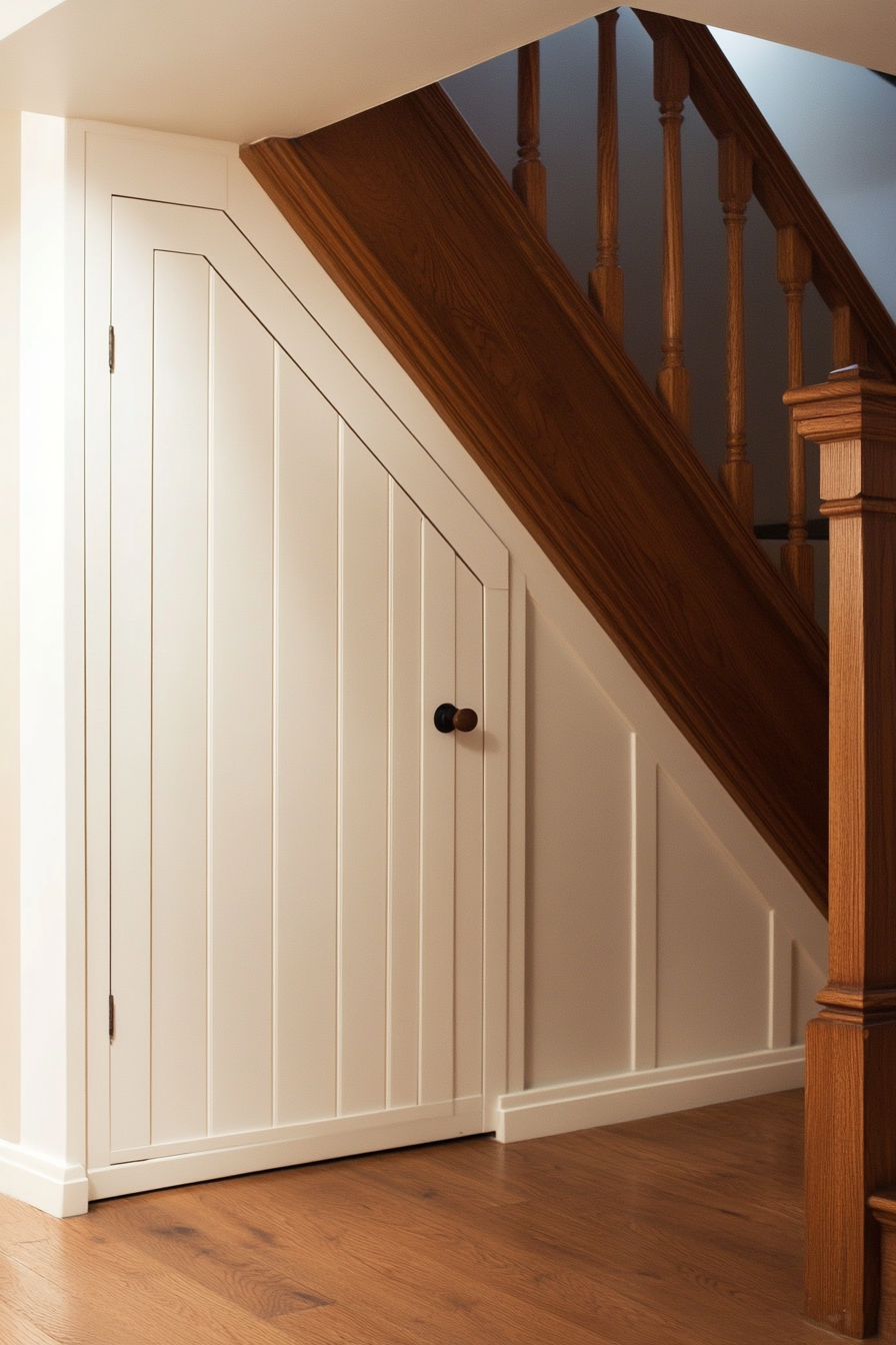 under the stairs closet ideas