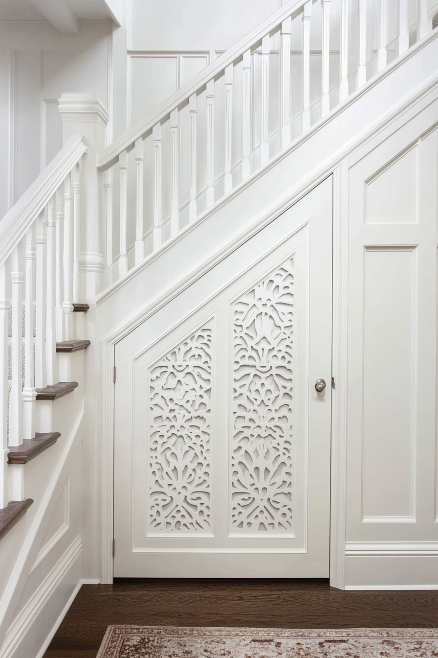 under the stairs closet ideas