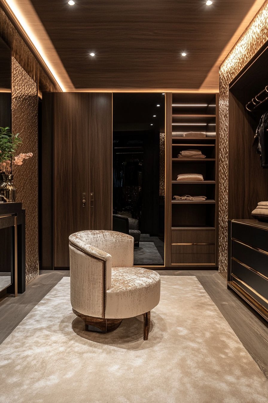 walk-in closet design ideas for a master suite