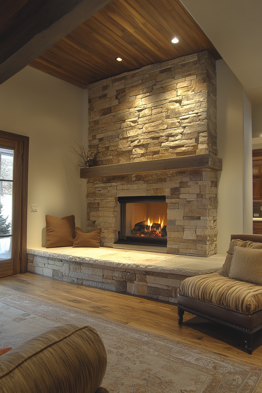 fireplace-accent-wall-ideas