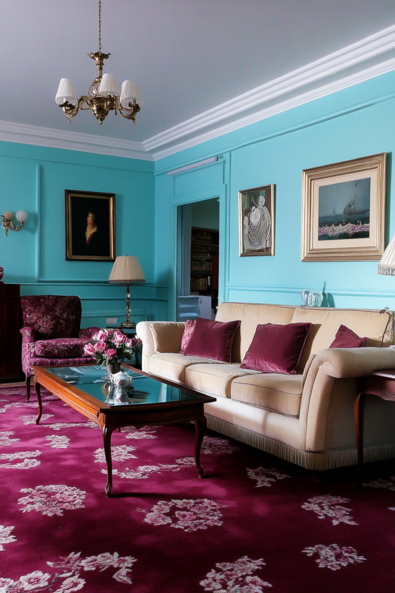Stop Guessing — Try These Paint Colors With Burgundy Carpet ...