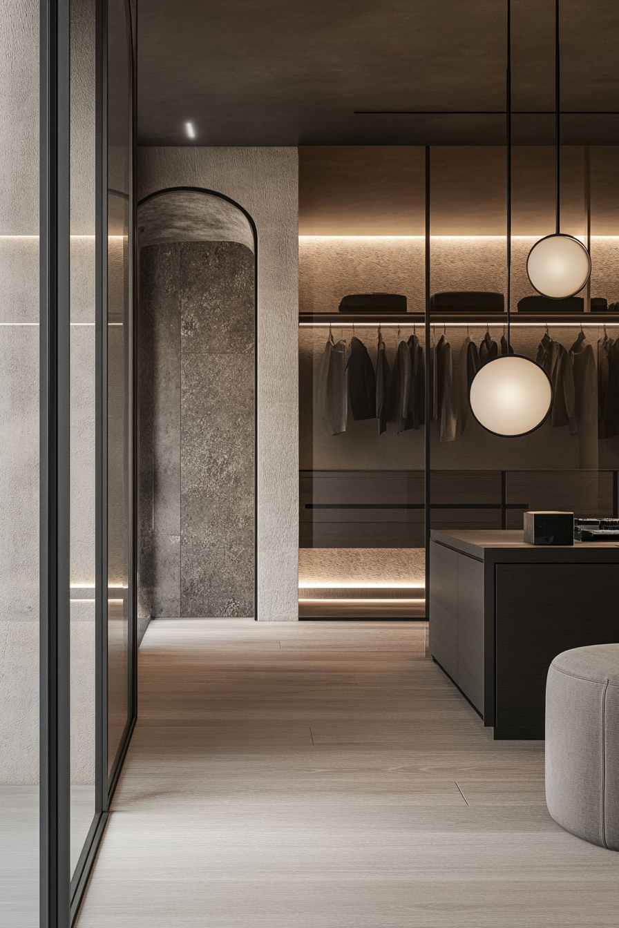 walk-in closet design ideas for a master suite