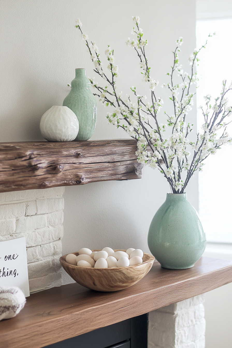 spring-mantel-decorating-ideas