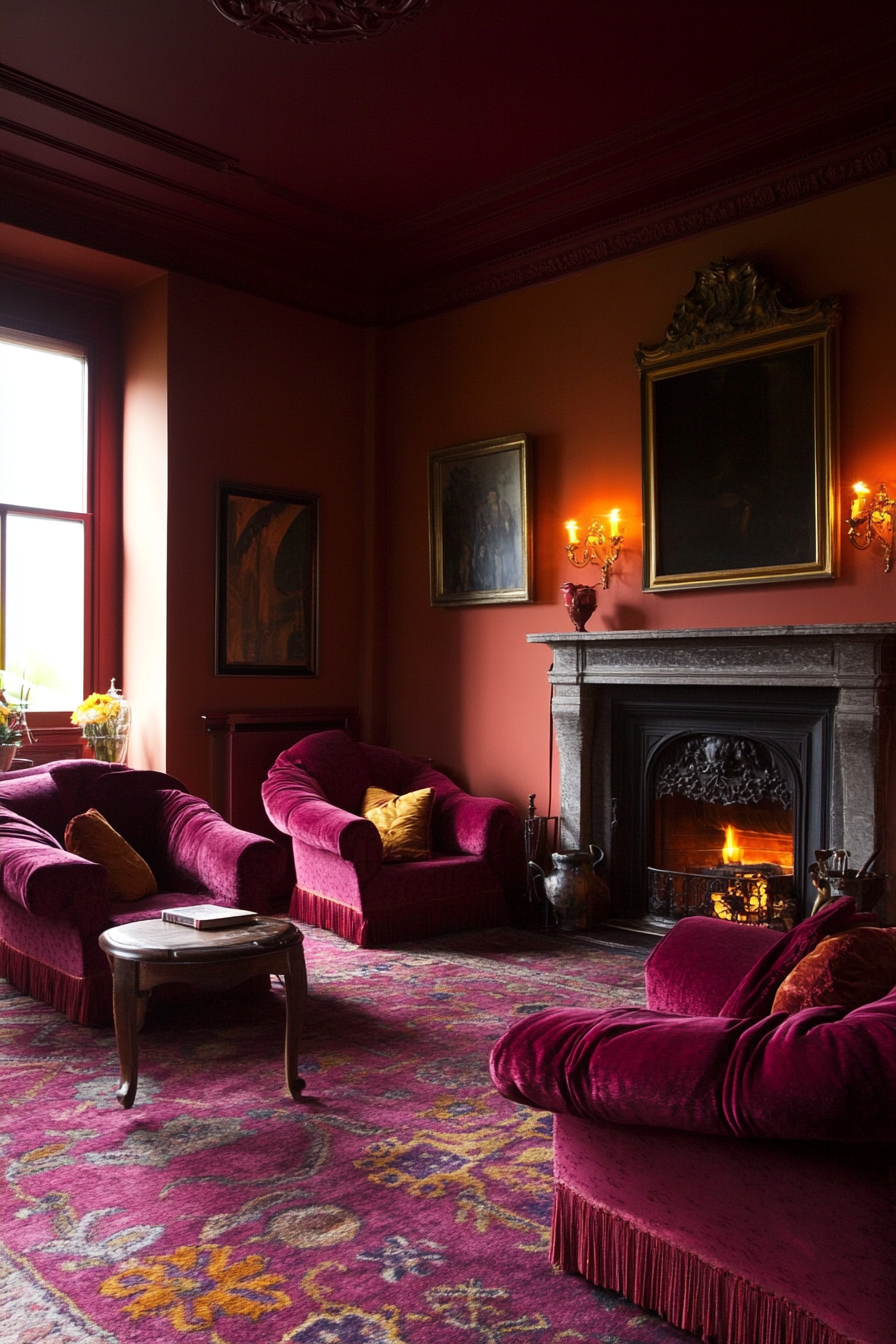 Stop Guessing — Try These Paint Colors With Burgundy Carpet ...