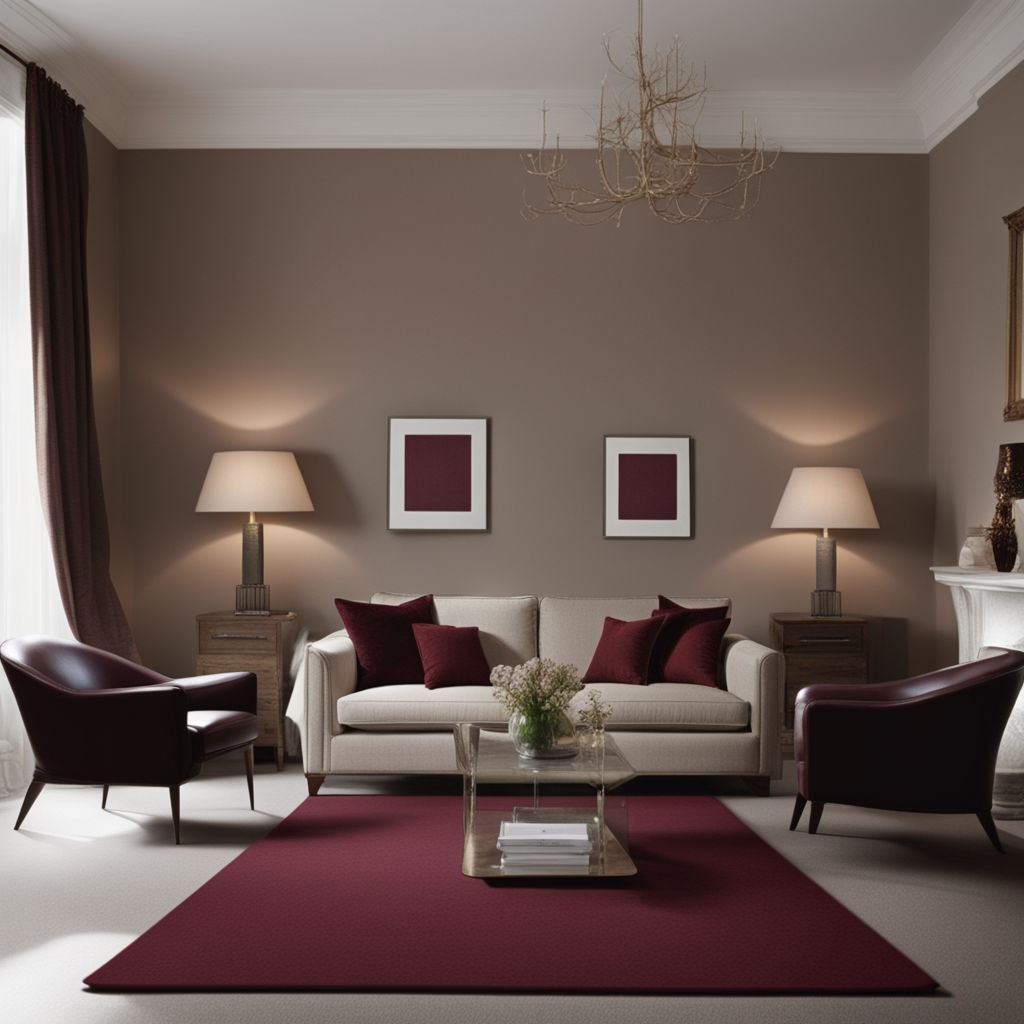 15 Color Ideas That Go Beautifully With Maroon Carpet