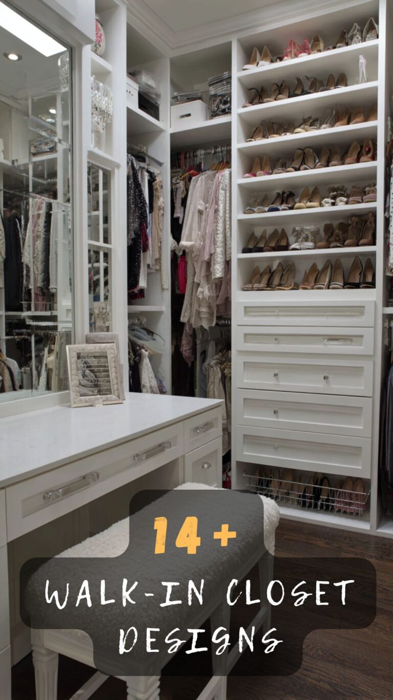 Design Lovers Can’t Stop Talking About These Walk-In Closet Vanity Ideas
