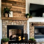 12+ DIY Shiplap Fireplace Ideas to Transform Your Living Space