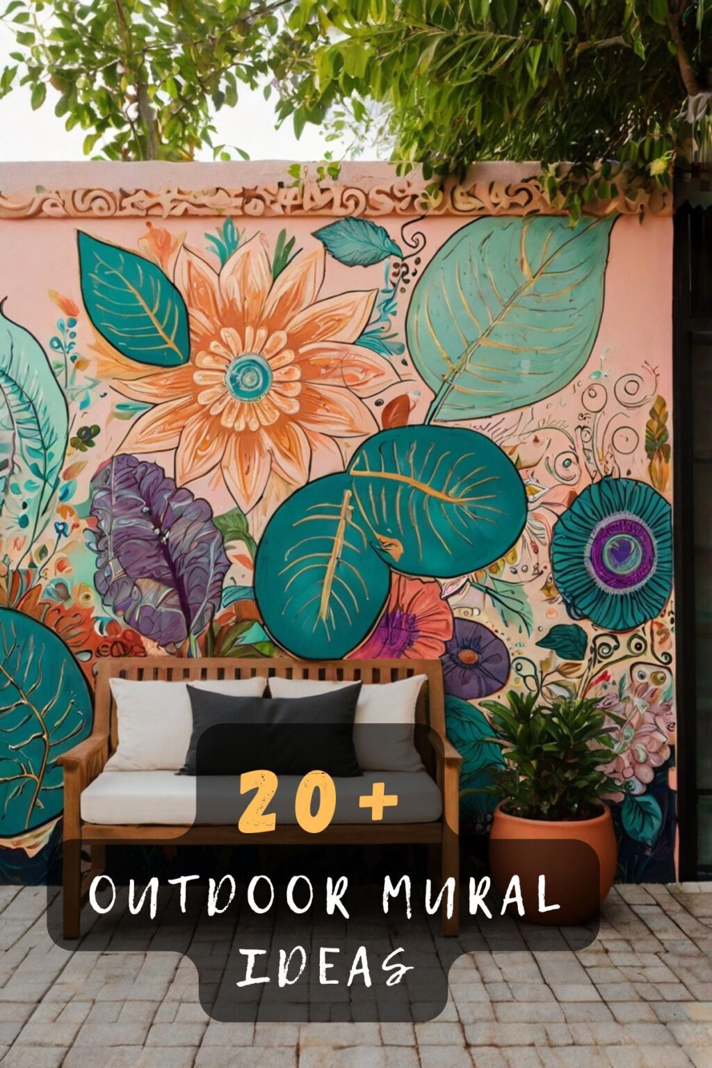 8+ Outdoor Mural Ideas That Will Make Your Backyard Stand Out ...