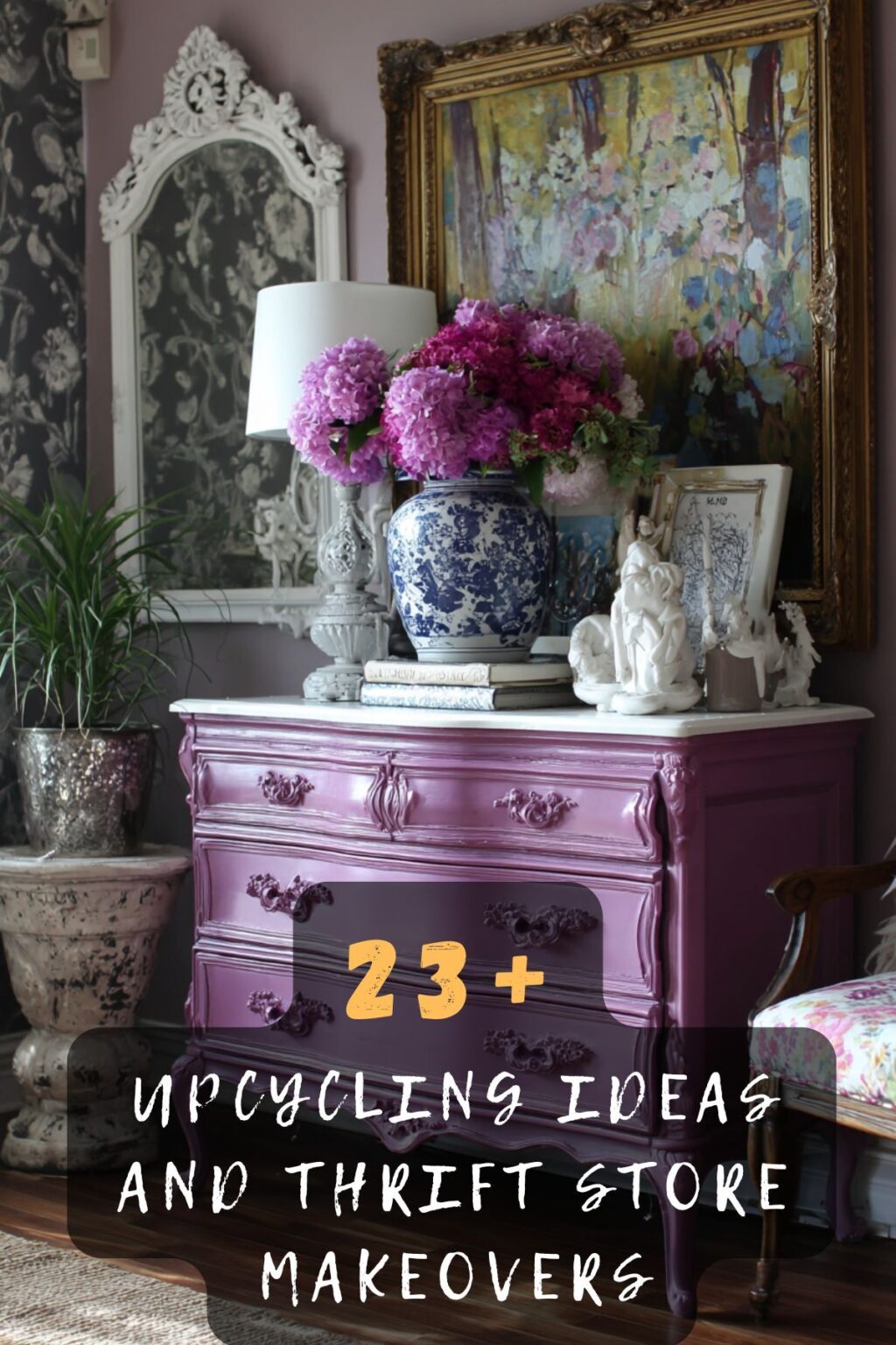 9+ Upcycling Ideas and Thrift Store Makeovers for Spring Décor and ...
