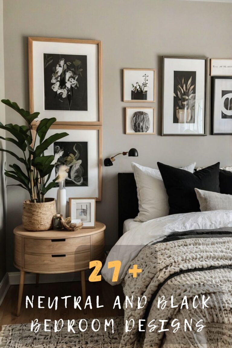 Why A Neutral And Black Bedroom Could Be Your New Favorite Escape!