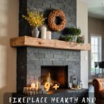 9+ Fireplace Hearth and Mantel Decorating Ideas