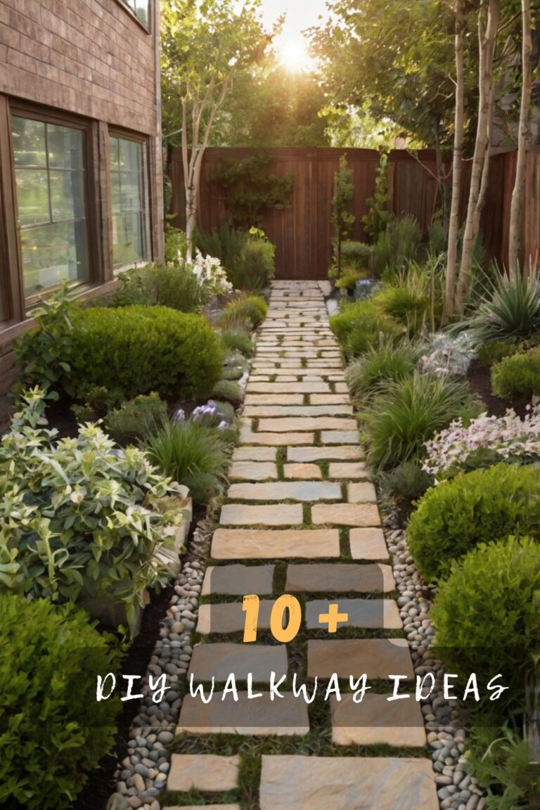 10+ Budget-Friendly DIY Walkway Ideas to Transform Your Garden & Backyard