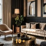 Why You’ll Fall In Love With Black And Beige In Your Living Room?