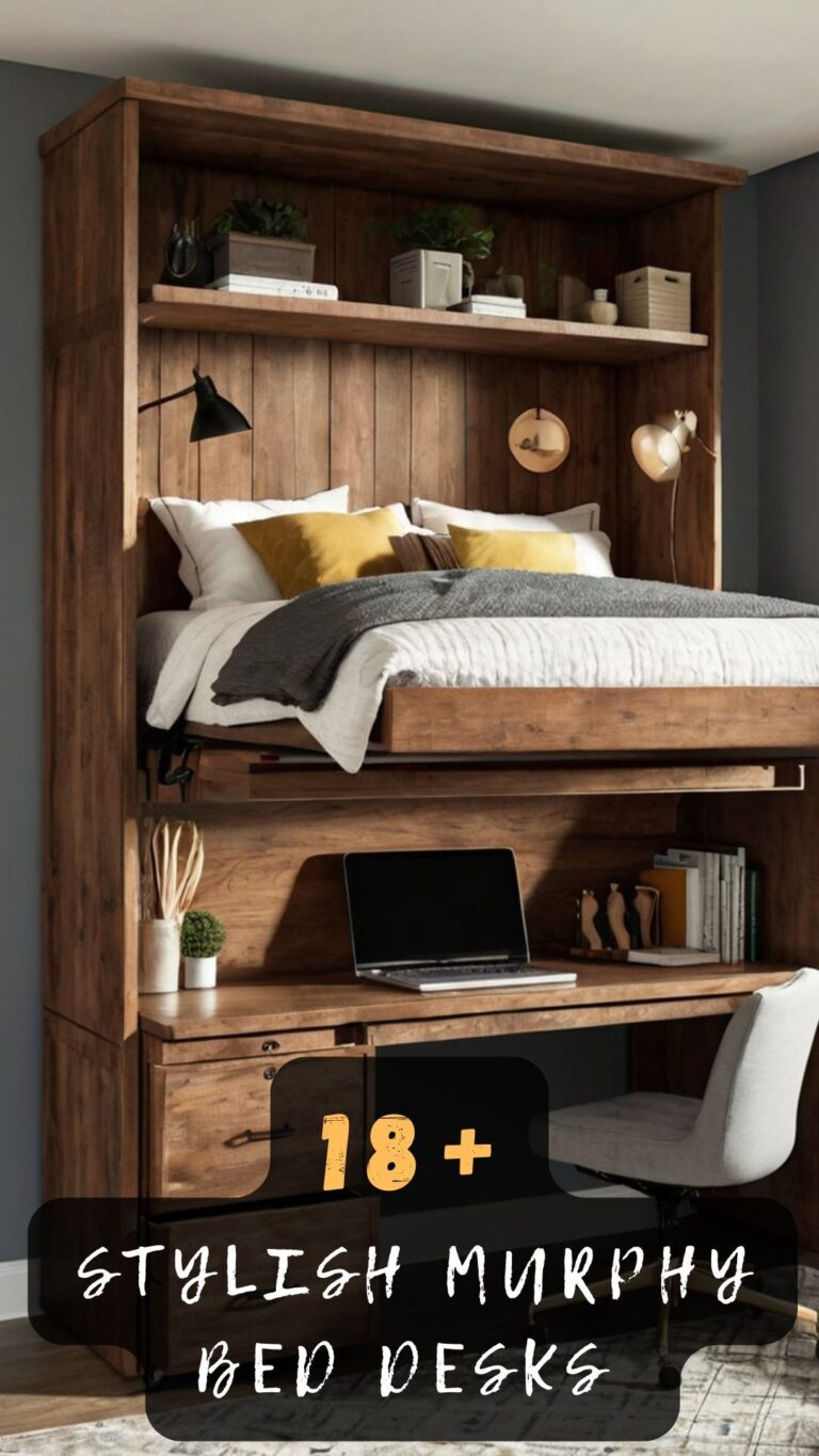 10+ Elegant Murphy Bed Desk Ideas For Your Home